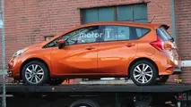 Makyajlı 2017 Nissan Versa Note casus fotoğrafları