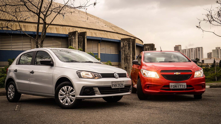 Comparativo Onix Joy Vs. Gol Trendline: Disputa racional