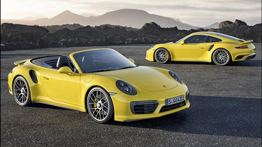 Nuova Porsche 911 Turbo e Turbo S, al limite dei 580 CV