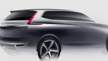 2014 Volvo XC90 sketch - 17.11.2011