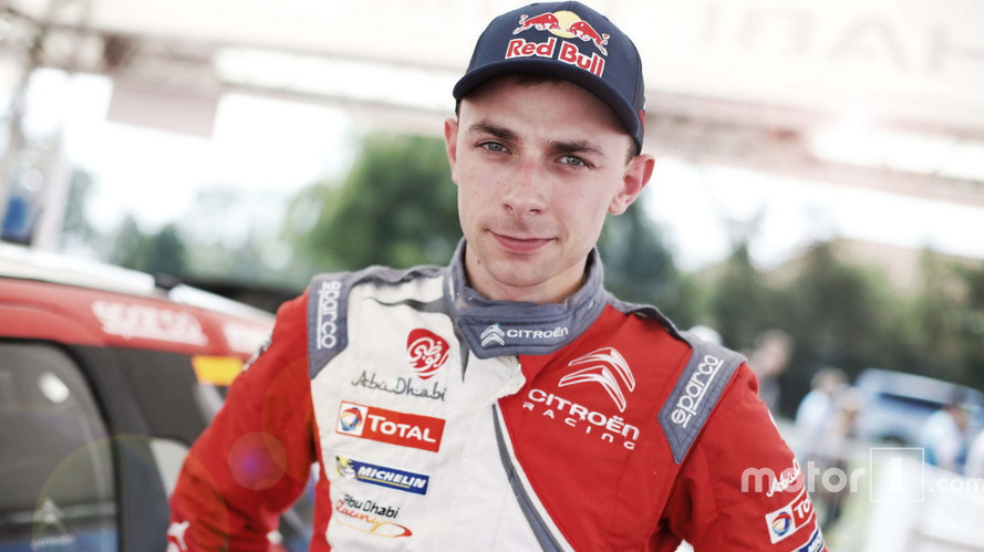 Stéphane Lefebvre, Citroën DS3 WRC, Abu Dhabi Total World Rally Team