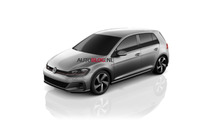 2017 VW Golf 7 GTI facelift leaked photos