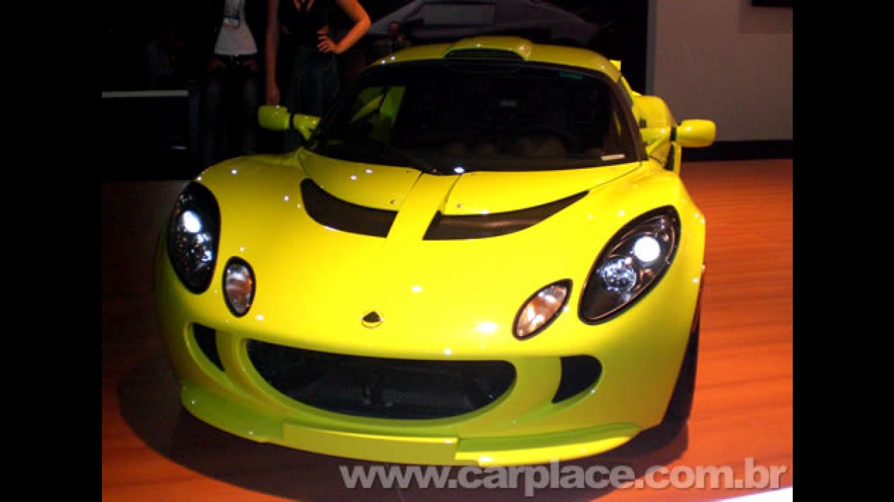 Salão do Automóvel 2008 - Lotus Exige S240 é um dos destaques da marca