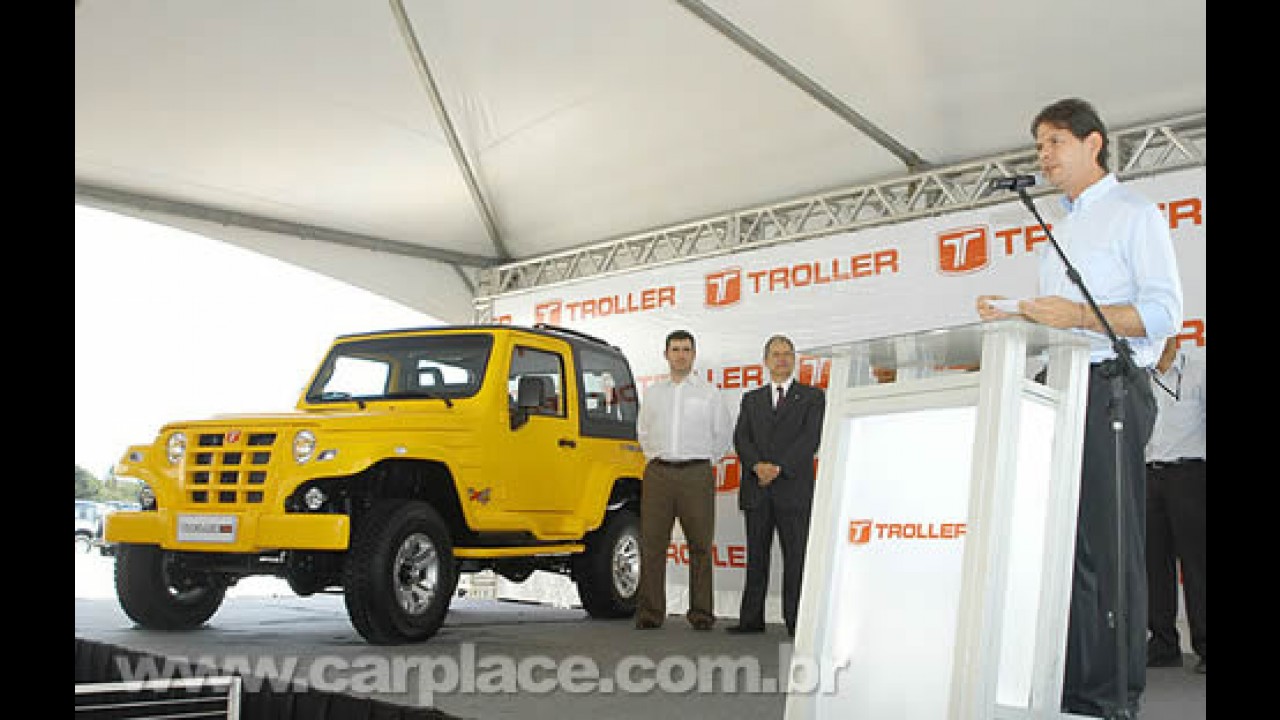 Troller apresenta o renovado T4 2009 - Produção do jipe brasileiro é retomada