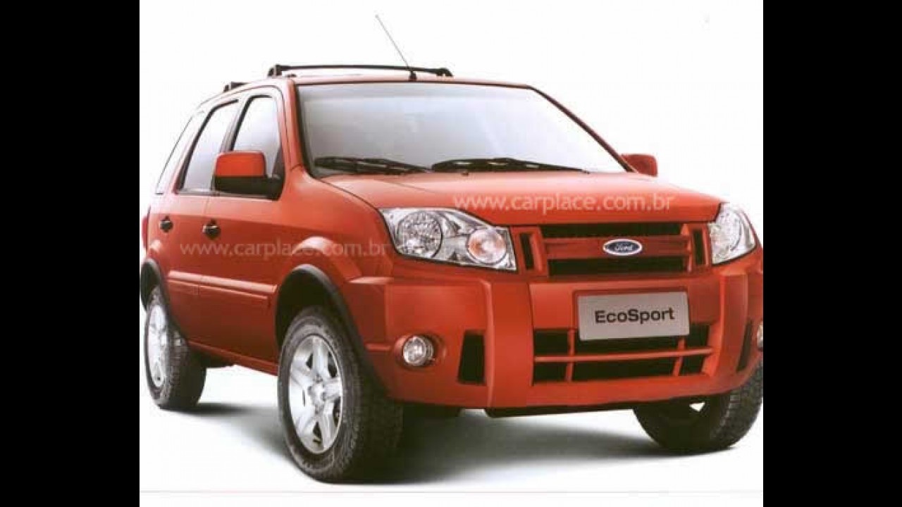 Exclusivo - Ford Ecosport 2008 - Veja como ficou o painel - Fotos Oficiais