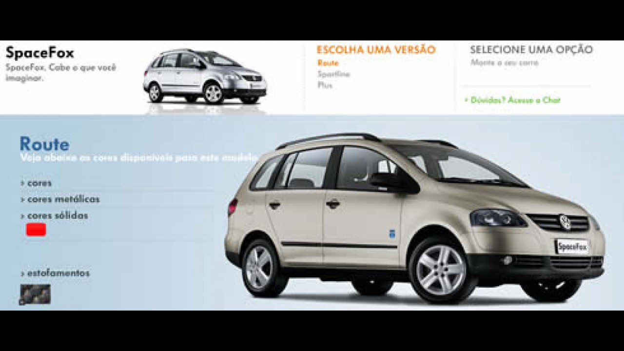 Volkswagen exibe SpaceFox Route em seu site - Mas não vai mudar?