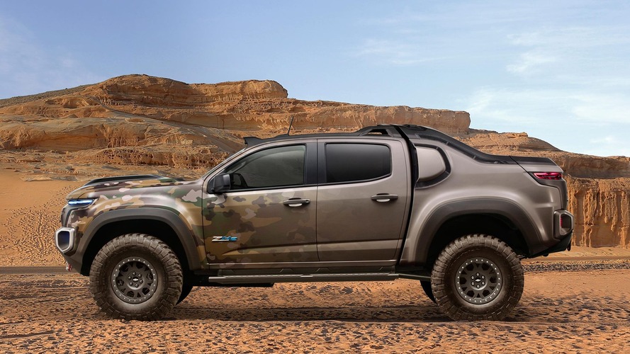 U.S. Army recruits the Chevy Colorado ZH2 FCEV