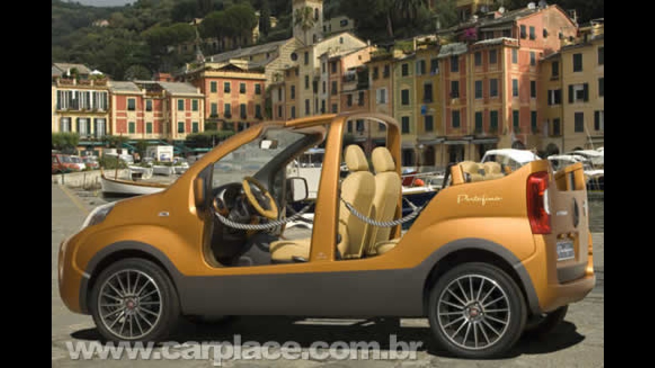 Fiat Portofino Concept - Carro-conceito praiano não tem teto e nem portas