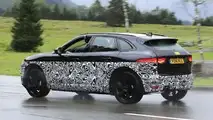Jaguar E-Pace test mule spy photo