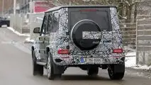 Mercedes G-Klasse Facelift neue Erlkönigbilder (Dezember 2022)