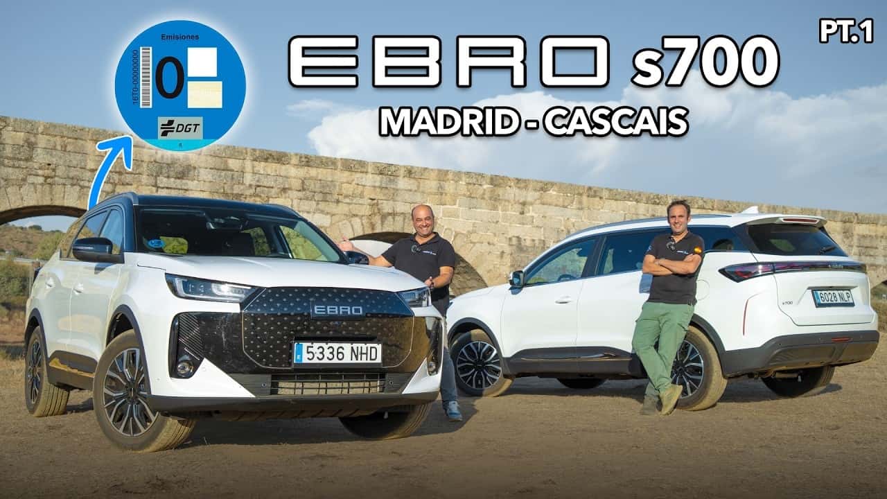 Road trip cruzando España y Portugal con el Ebro s700: parte 1, con el PHEV