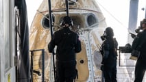 L'ammaraggio dell'equipaggio Crew-12 della NASA