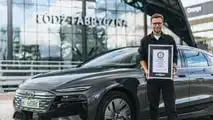 Miko Marczyk, Audi A6 Sportback e-Tron, Guinness Menzil Rekoru