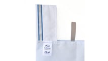 Subaru shopping bag made from airbag fabric