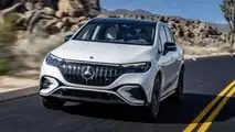 2024 Mercedes-AMG EQE SUV Exterior Front Quarter