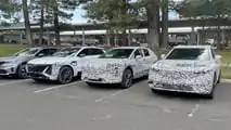 Cadillac Compact Electric Crossover Spy Photo