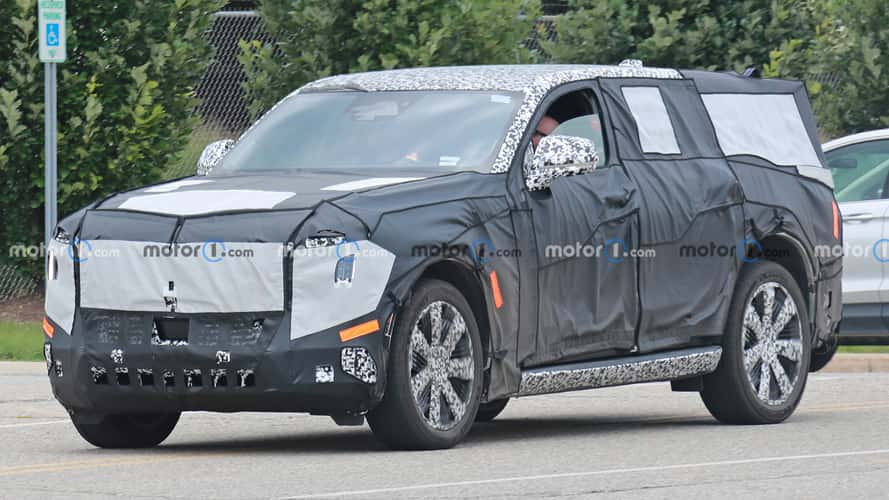 New Cadillac Escalade IQ EV Spy Photos