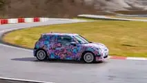 MINI Cooper Electric 2024, die Teaser-Fotos