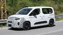 Opel Combo facelift spy photo