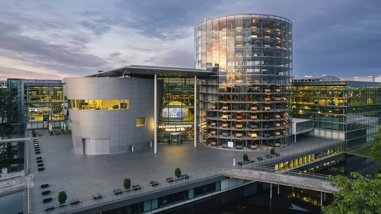 Die Gläserne Manufaktur in Dresden