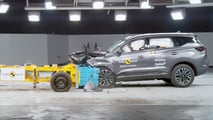 Chery Tiggo 7, os testes de colisão do Euro NCAP 2025