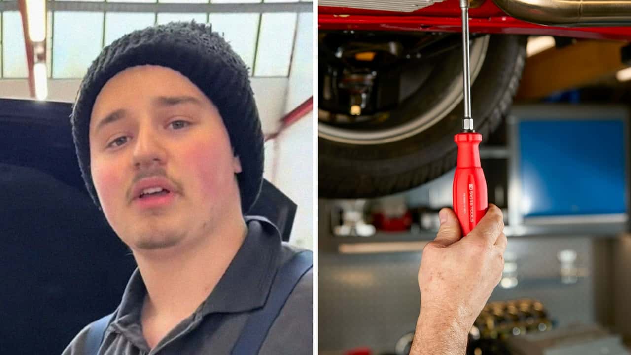 Man Tries To Work On Car. Then He Realizes Prior Mechanic Put Lug Nut Only He Can Take Off