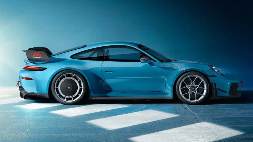 Porsche 911 GT3 Naik Tingkat dengan Kit Manthey Baru