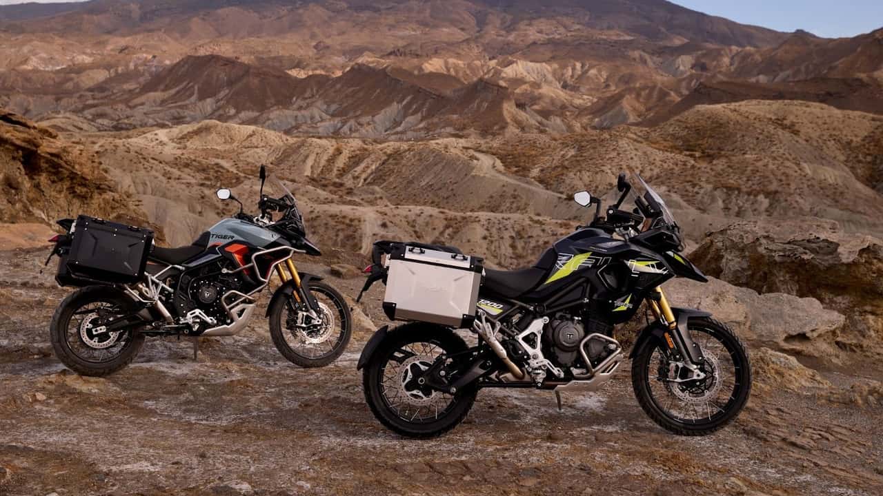 Triumph lança as séries Alpine e Desert para as Tiger 900 e 1200