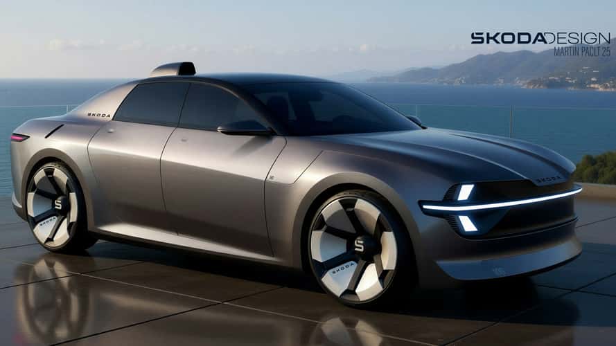 Voici la nouvelle berline imaginaire de Skoda