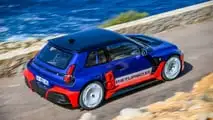 Renault 5 Turbo 3E bei der Rallye Tour de Corse