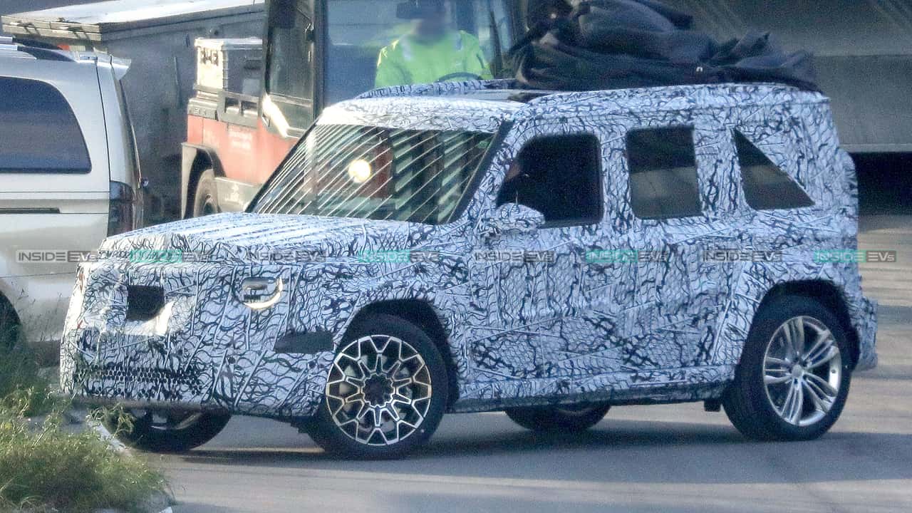 Mercedes Mini G-Klasse EQ (2027) Erlkönig
