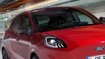 Ford Puma EV, il render di Motor1.com