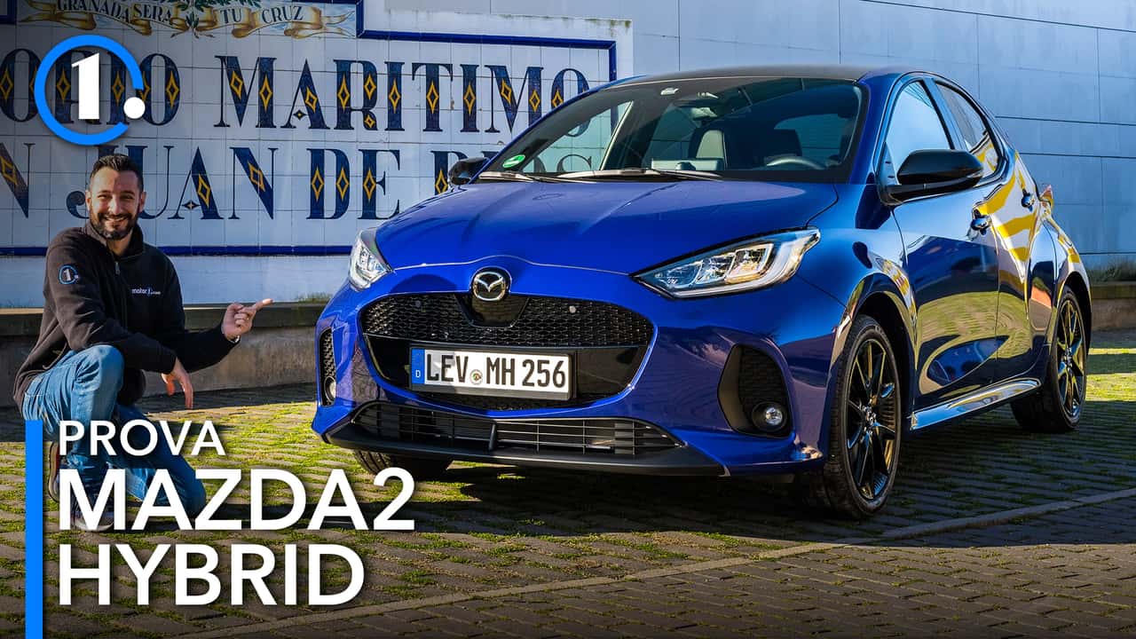 Mazda2 Hybrid la prova