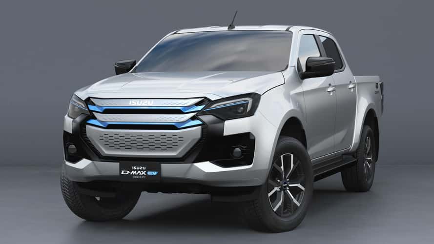 Isuzu D-Max electric truck unveiled in concept form