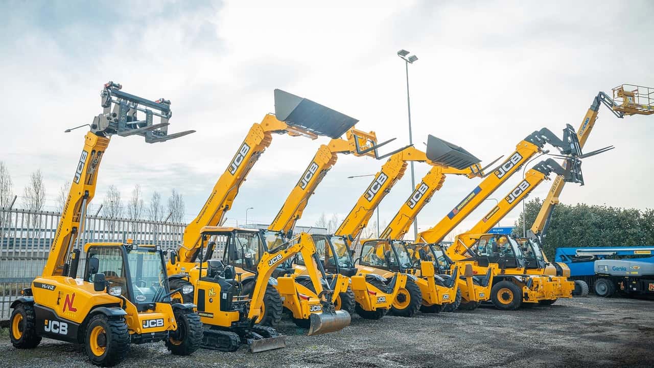 JCB: accordo con Lorini per il noleggio telehandlers