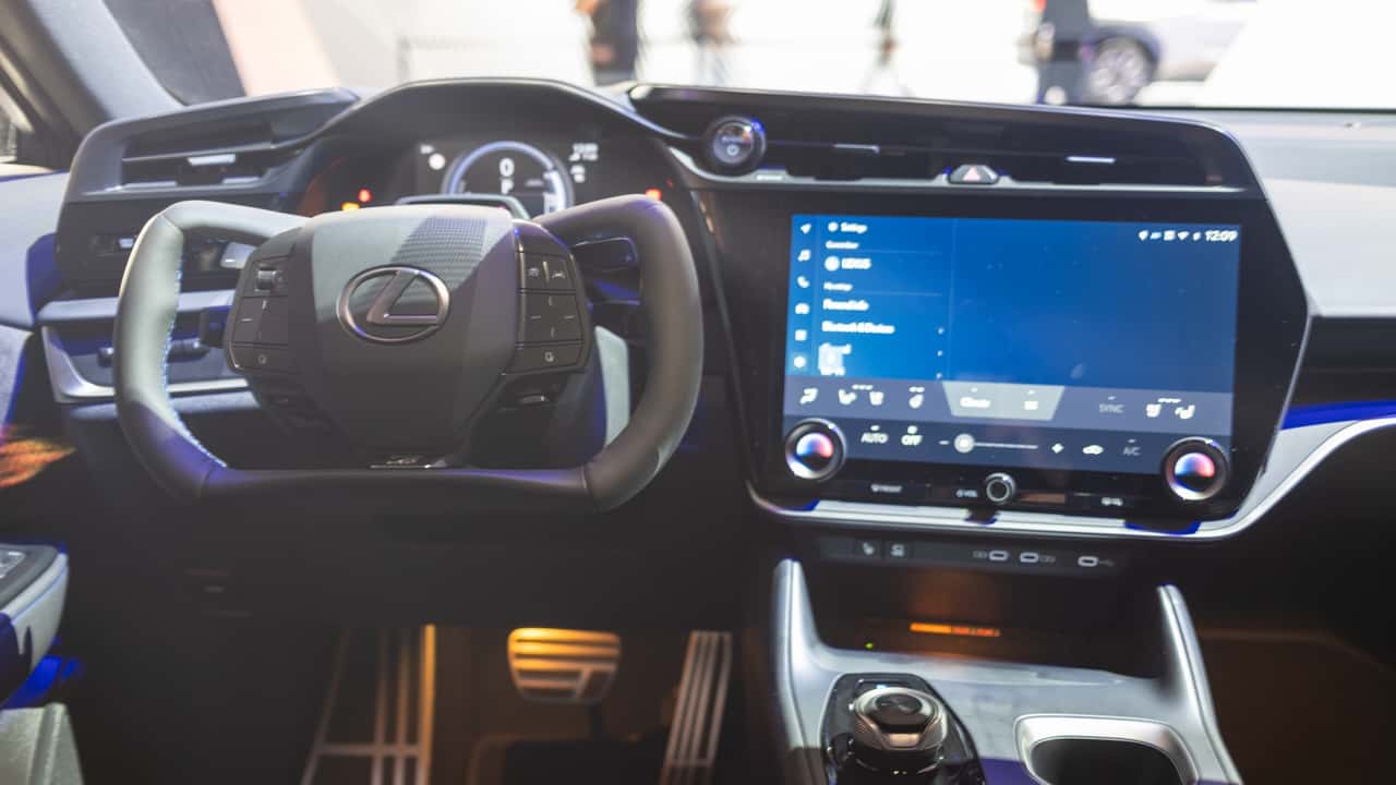 Fotos en vivo del Lexus RZ 2026