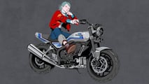 Honda CB1000F Concept Art by Nakaki Pantz