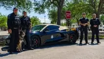 Florida Highway Patrol's 2023 Chevrolet Corvette C8 Stingray