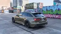 Audi RS6 Avant Tactical Green by ABT