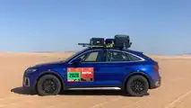 Prueba Audi Q5 Sportback en el Dakar 2022