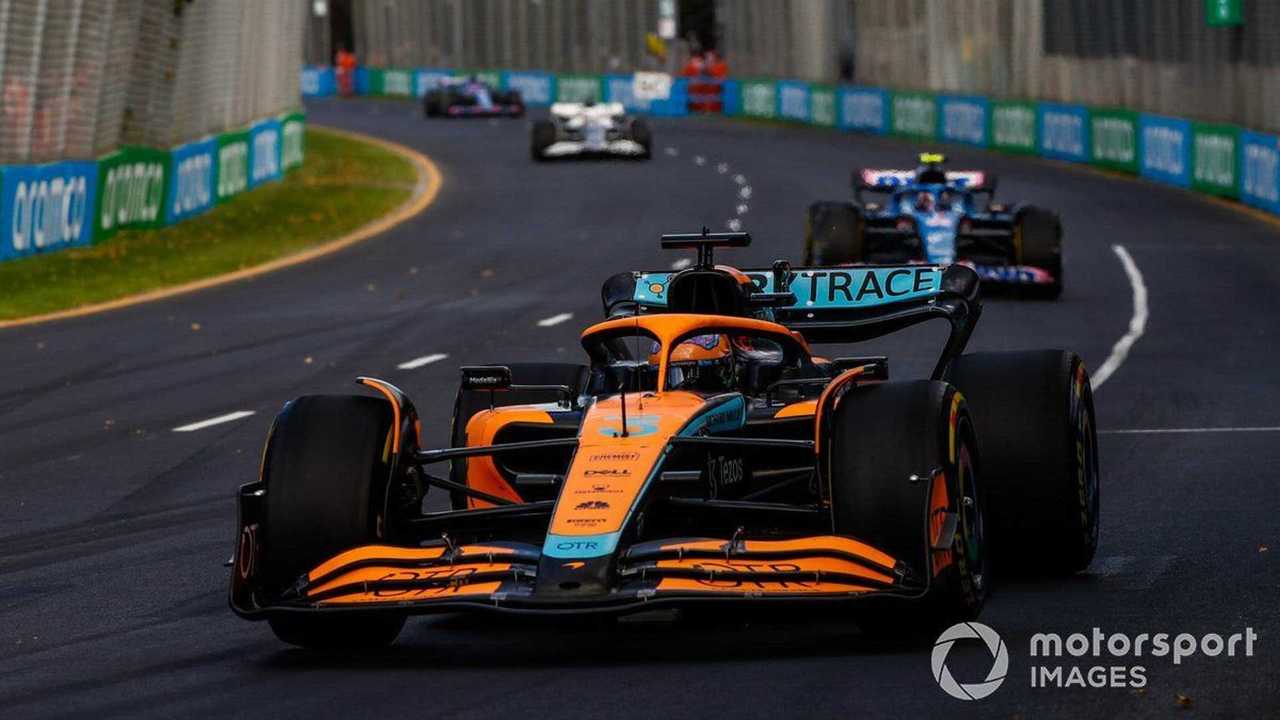 Daniel Ricciardo at Australian GP 2022