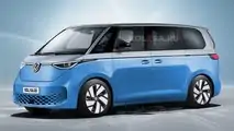 Volkswagen ID. Buzz - kombi elétrica - projeção