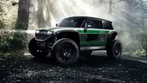 Vanderhall Brawley as a forest ranger vehicle