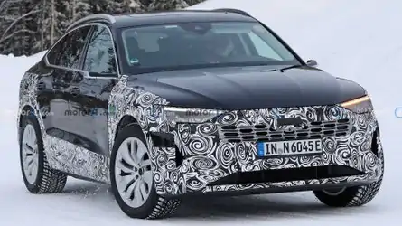 Audi E-Tron Sportback Cold-Weather Spy Photos