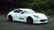 Toyota GR86 Tuned By Blitz Front Three Quarters