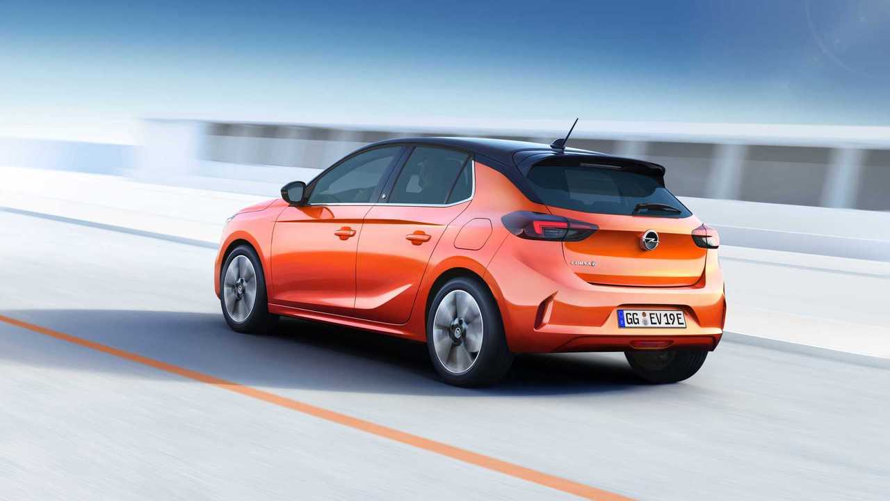 Opel gama de vehículos eléctricos e híbridos enchufables