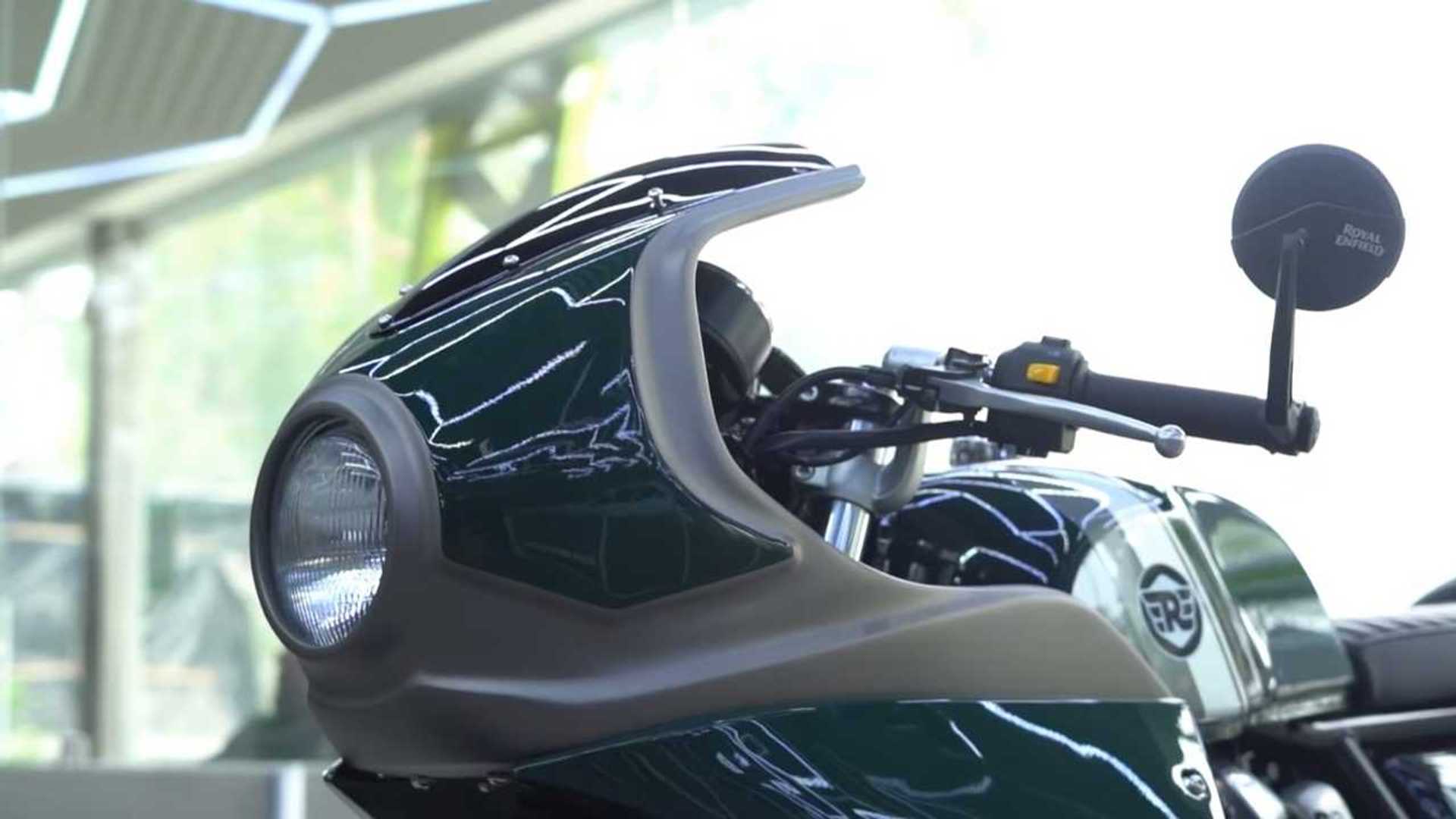 Check Out This BoltOn Fairing Kit For The Royal Enfield 650 Twins