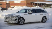Mercedes C-Klasse Facelift (2026) Erlkönigfotos