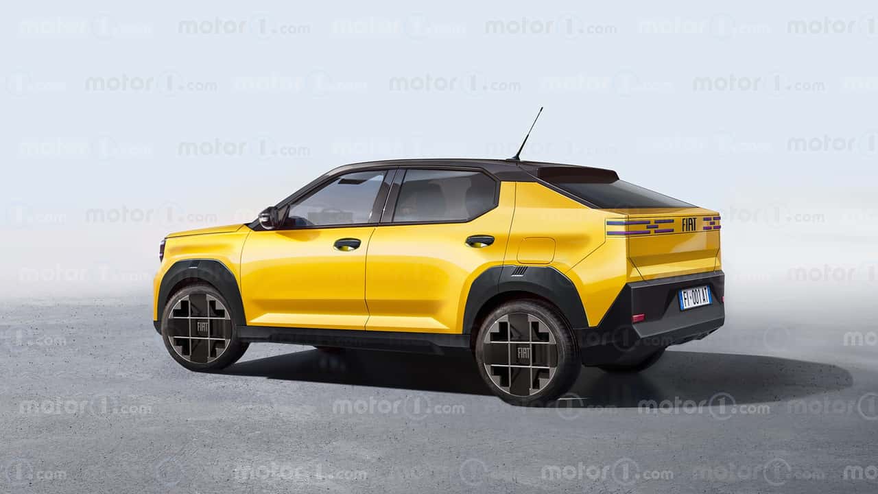 Fiat Fastback (2026), el render de Motor1.com