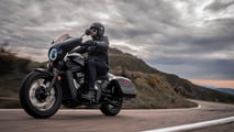2025 Moto Morini Calibro Bagger - Riding